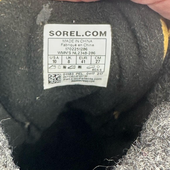 Sorel Women’s Winter Snow Boots Waterproof Size 10 - Picture 7 of 7